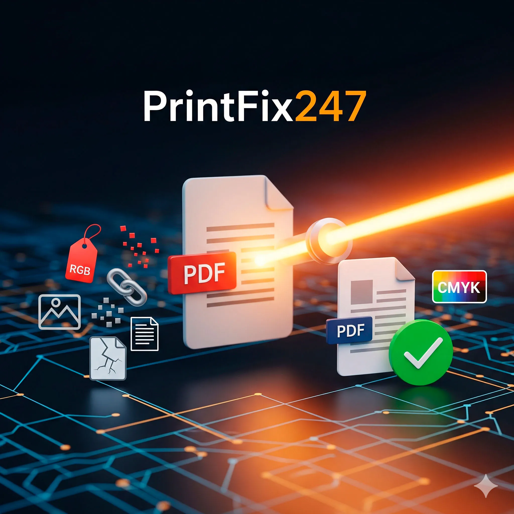 PrintFix247 제품 배너