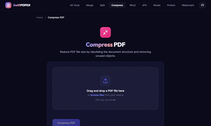 Merge, Split, Compress & Convert screenshot 4