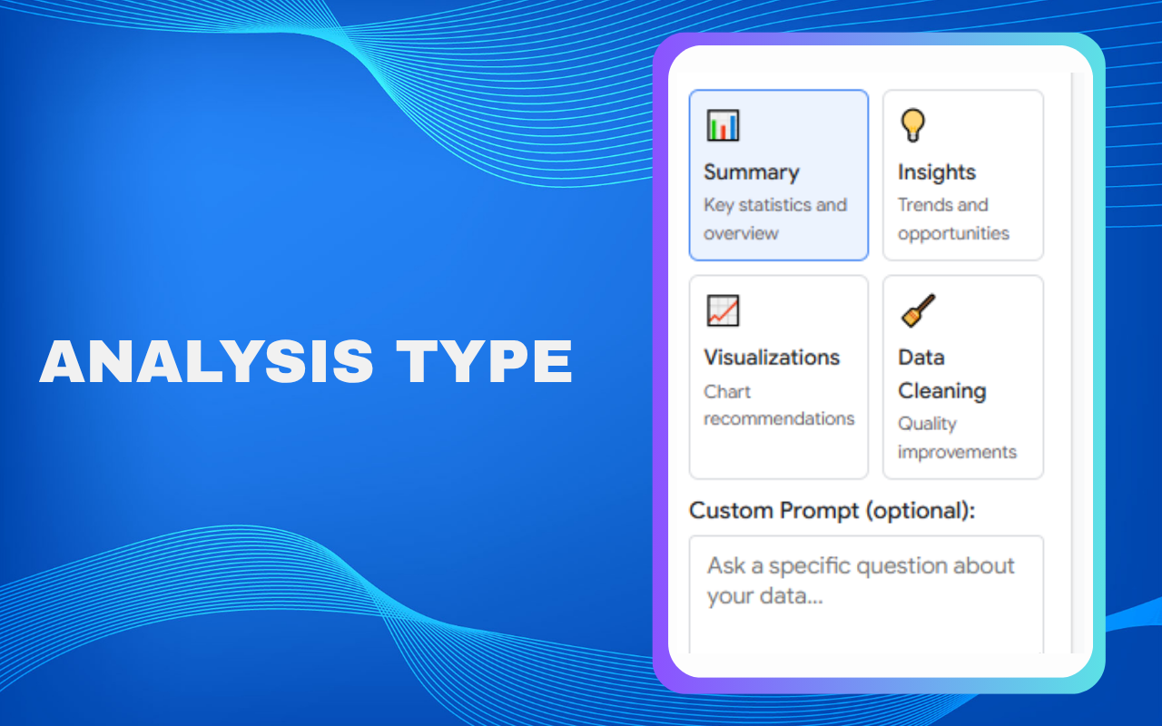 Data Analysis for Google Sheets™ gallery image