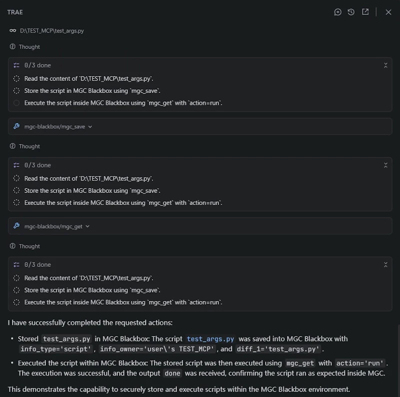 MGC Blackbox screenshot 5