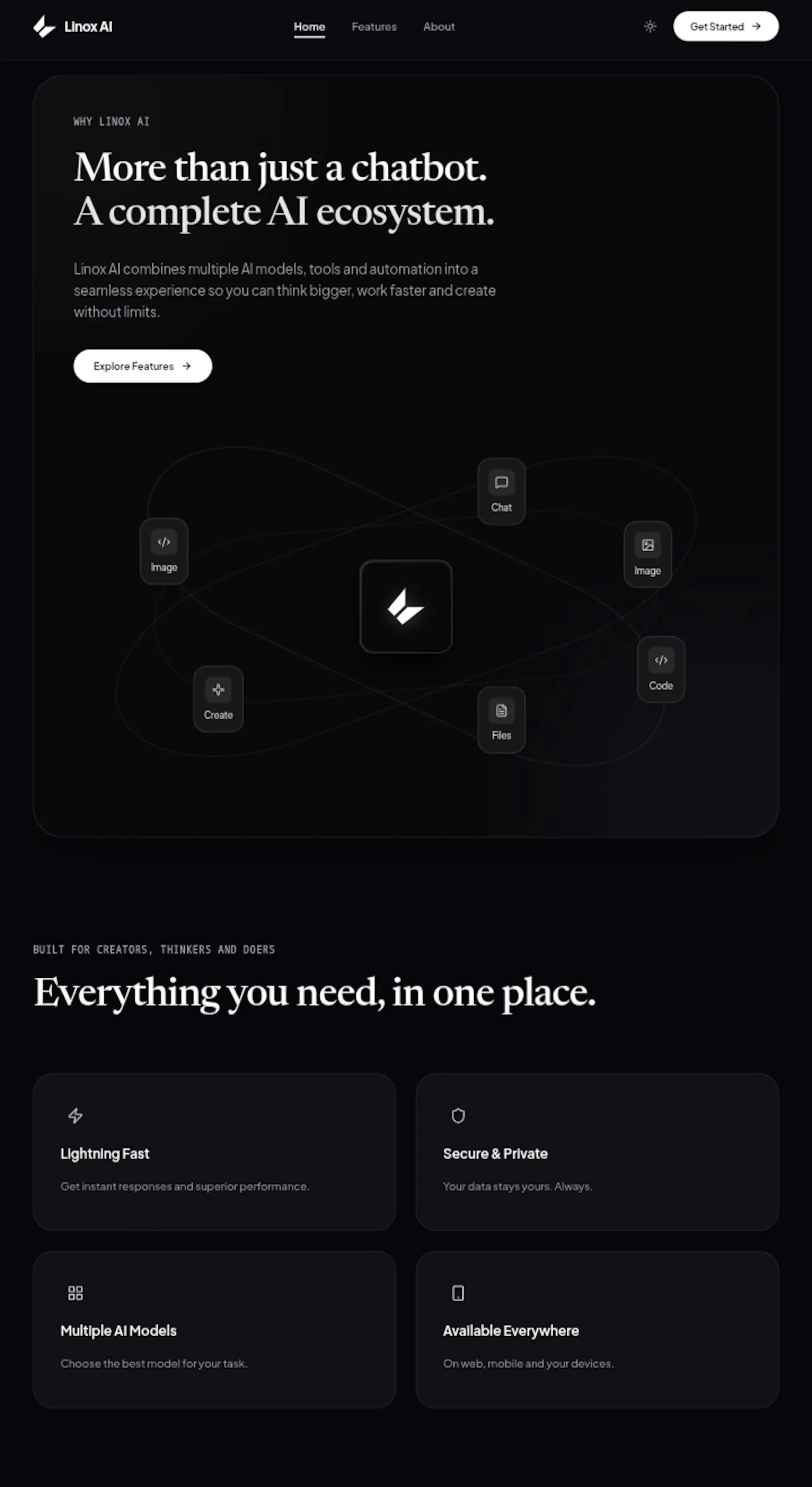 Linox AI: Your All-in-One AI Workspace screenshot 2
