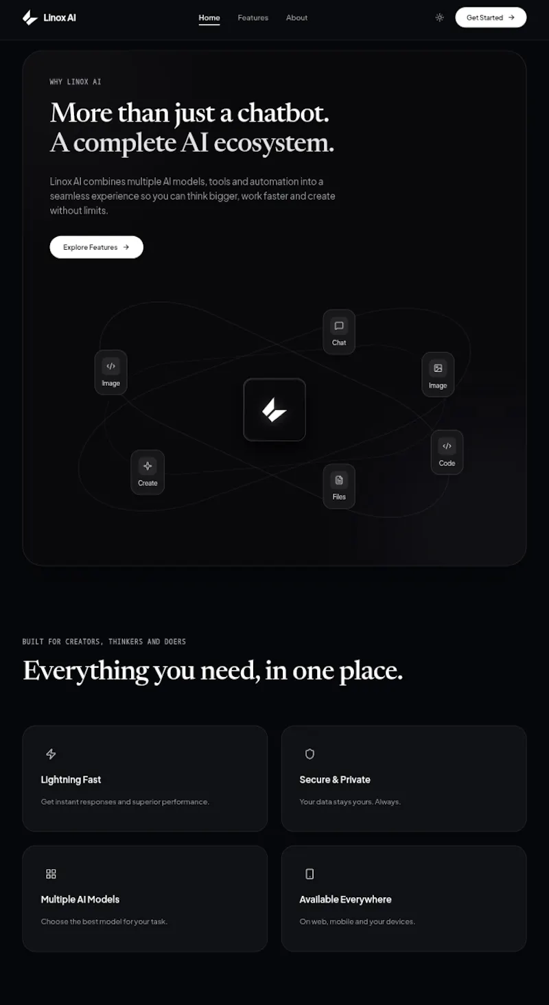 Linox AI: Your All-in-One AI Workspace screenshot 2