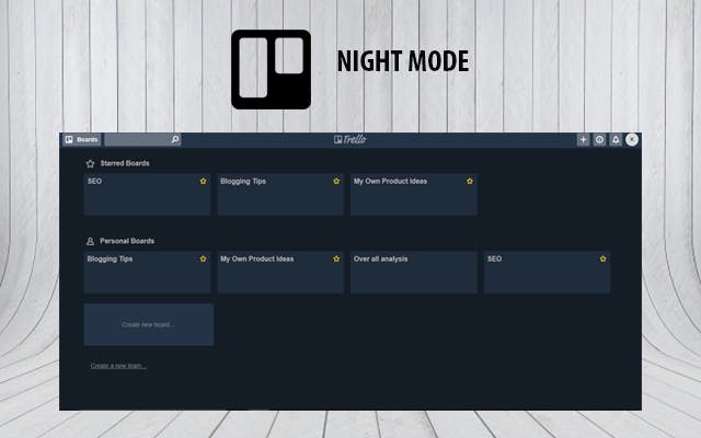 ceate huntr with trello