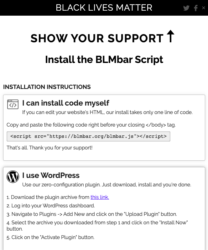 Black Lives Matter Bar gallery image