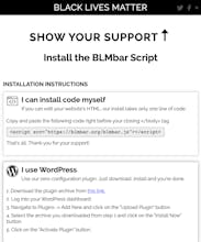 Black Lives Matter Bar gallery image