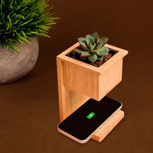 Alder Wireless Charger with Planter - Screenshot 2 preview