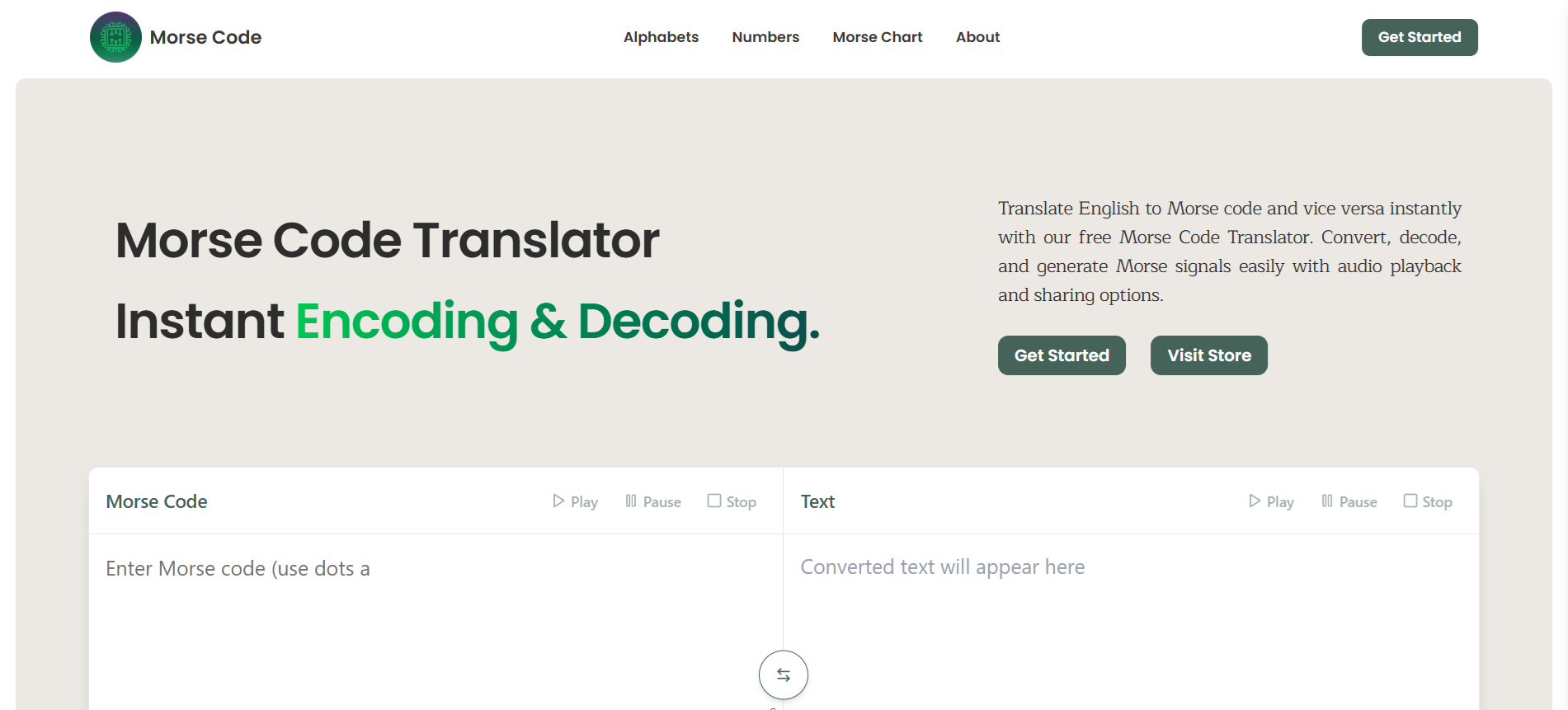 Morse Code Translator gallery image