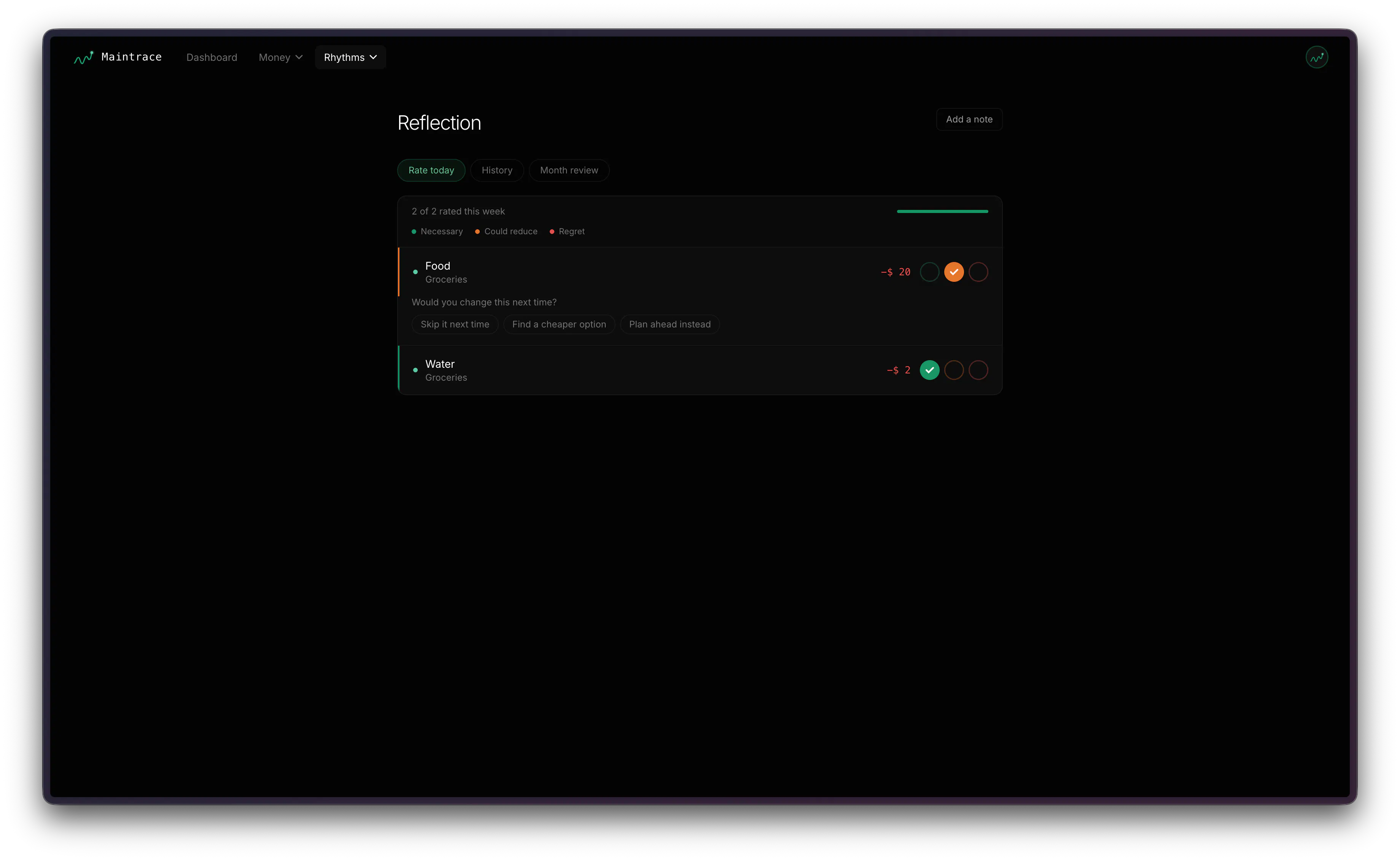 Maintrace gallery image