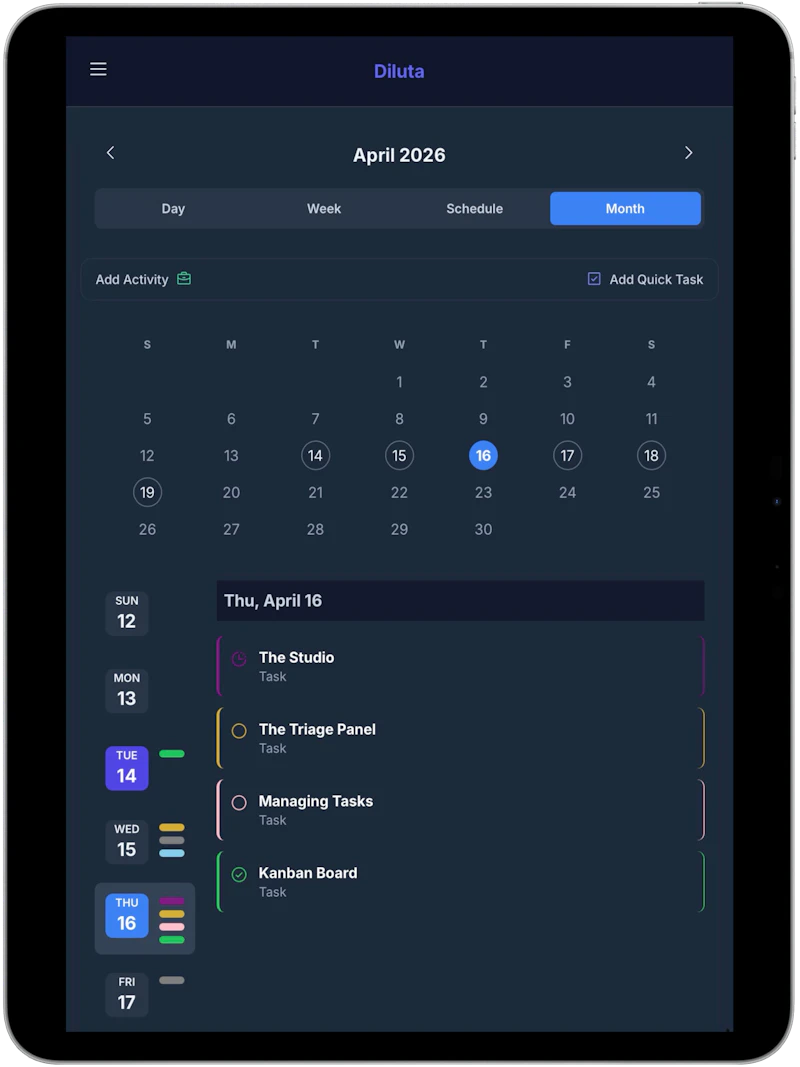 Diluta screenshot 2
