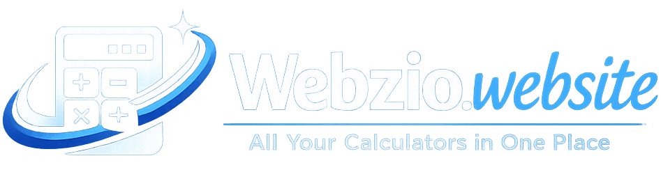 Webzio Calculators