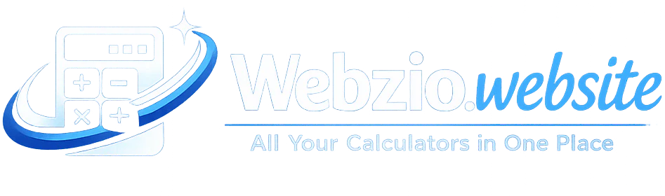 Webzio Calculators