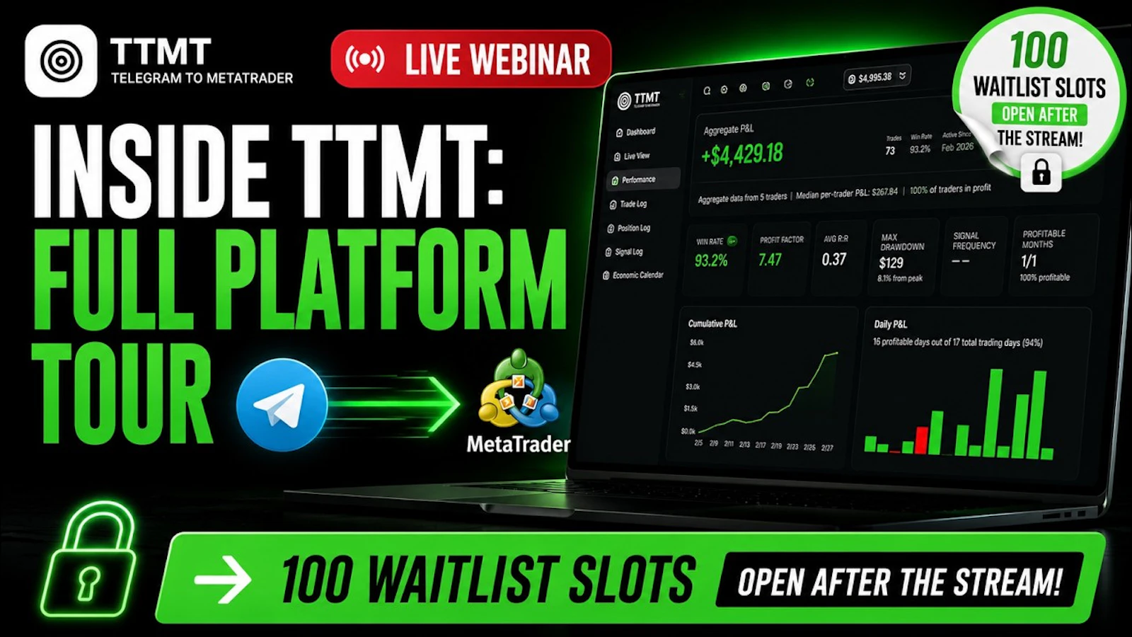 TTMT | Telegram to MetaTrader screenshot 1 (video preview)