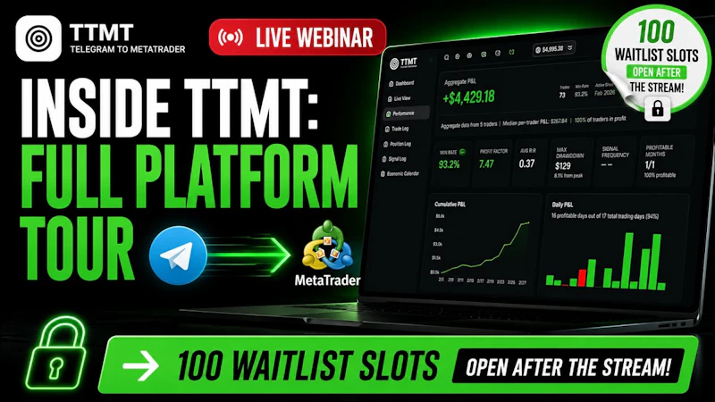 TTMT | Telegram to MetaTrader screenshot 1 (video preview)