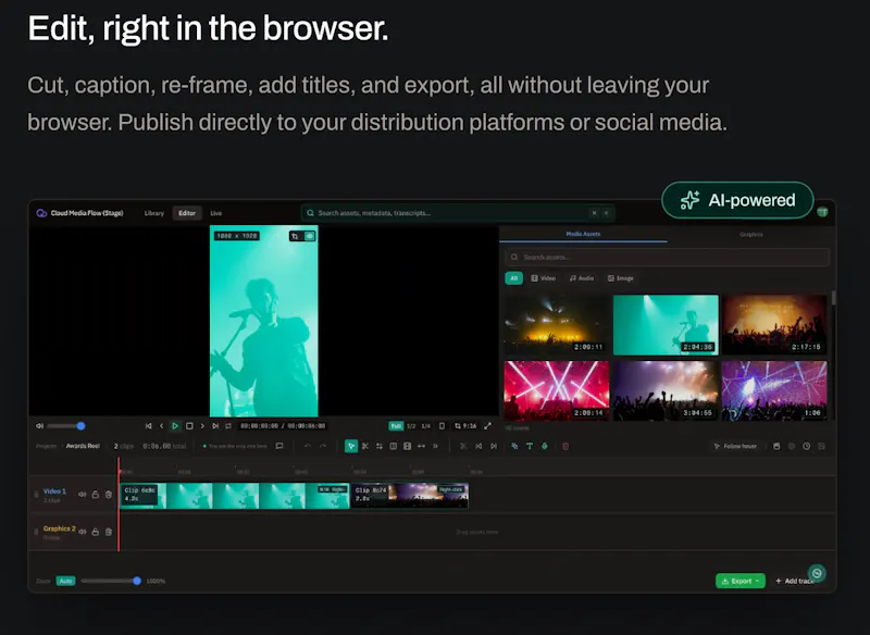 Cloud Media Flow screenshot 3