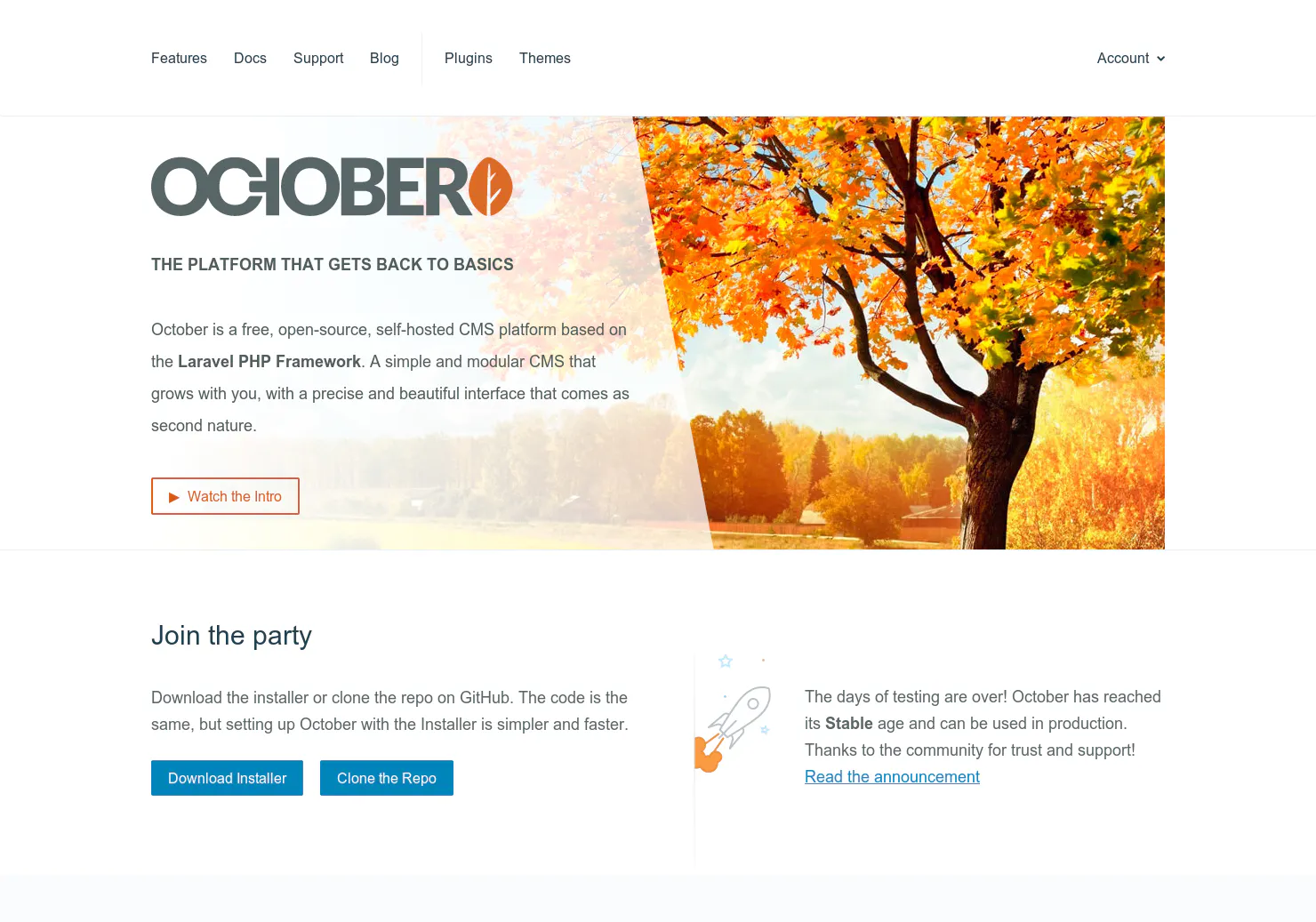 October CMS