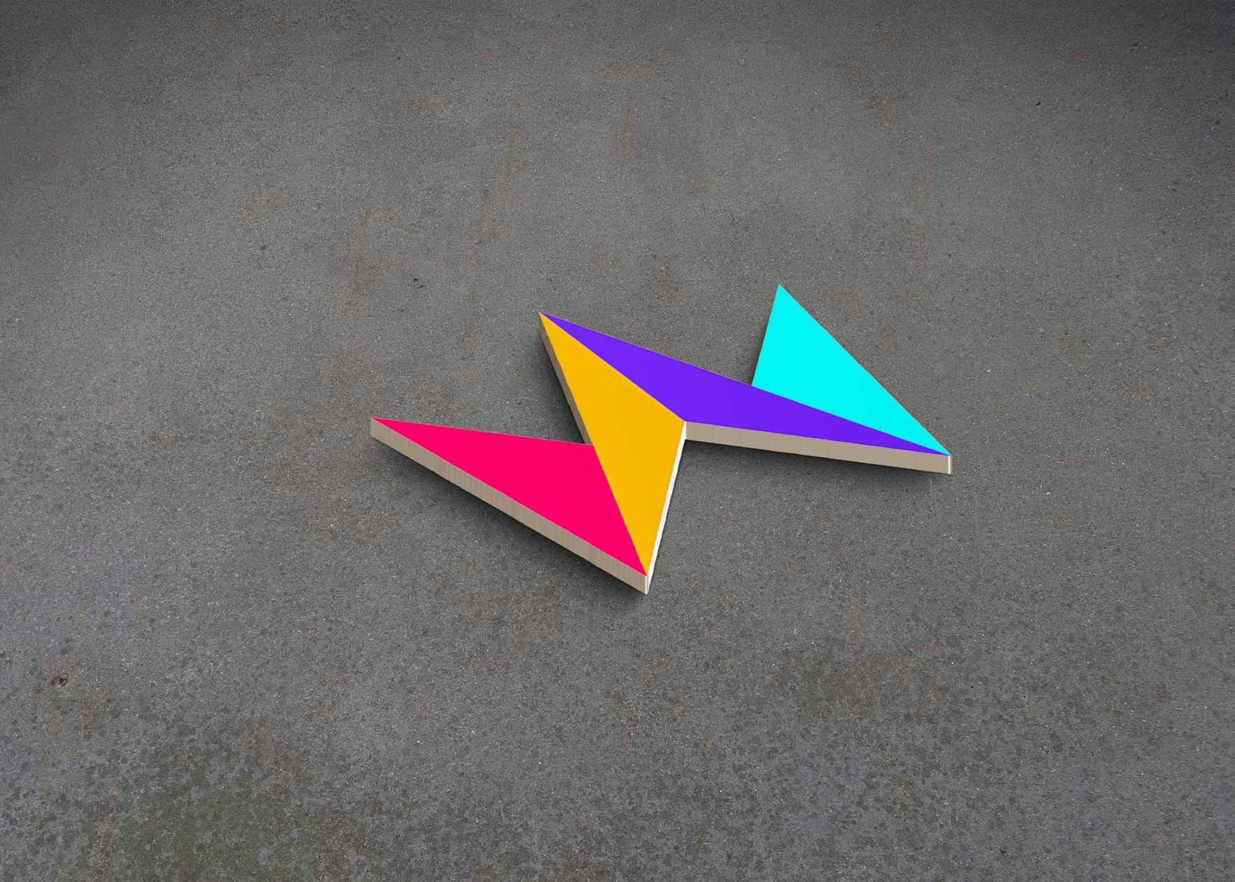 Free 3D Logo Mockup Collection gallery image