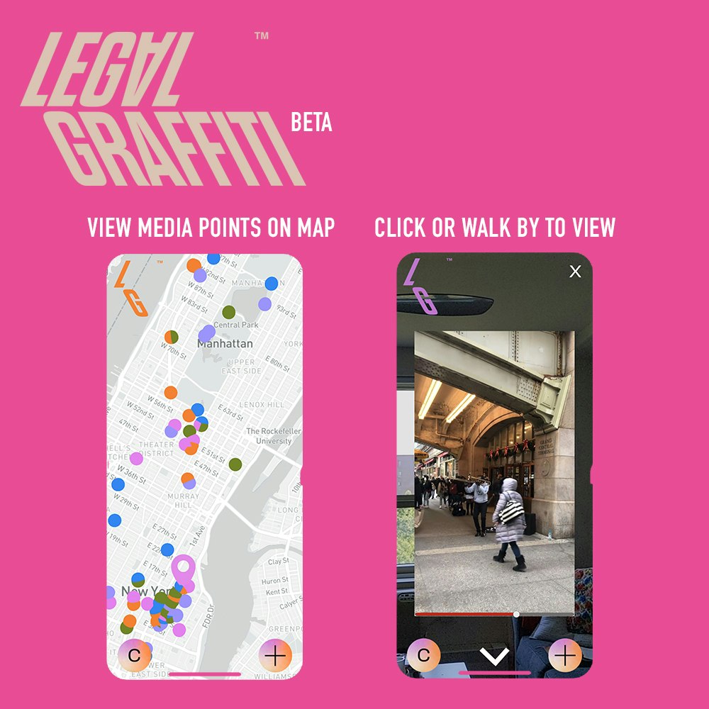 Legale Graffiti - Augmented Reality Culture Platform Medien 4