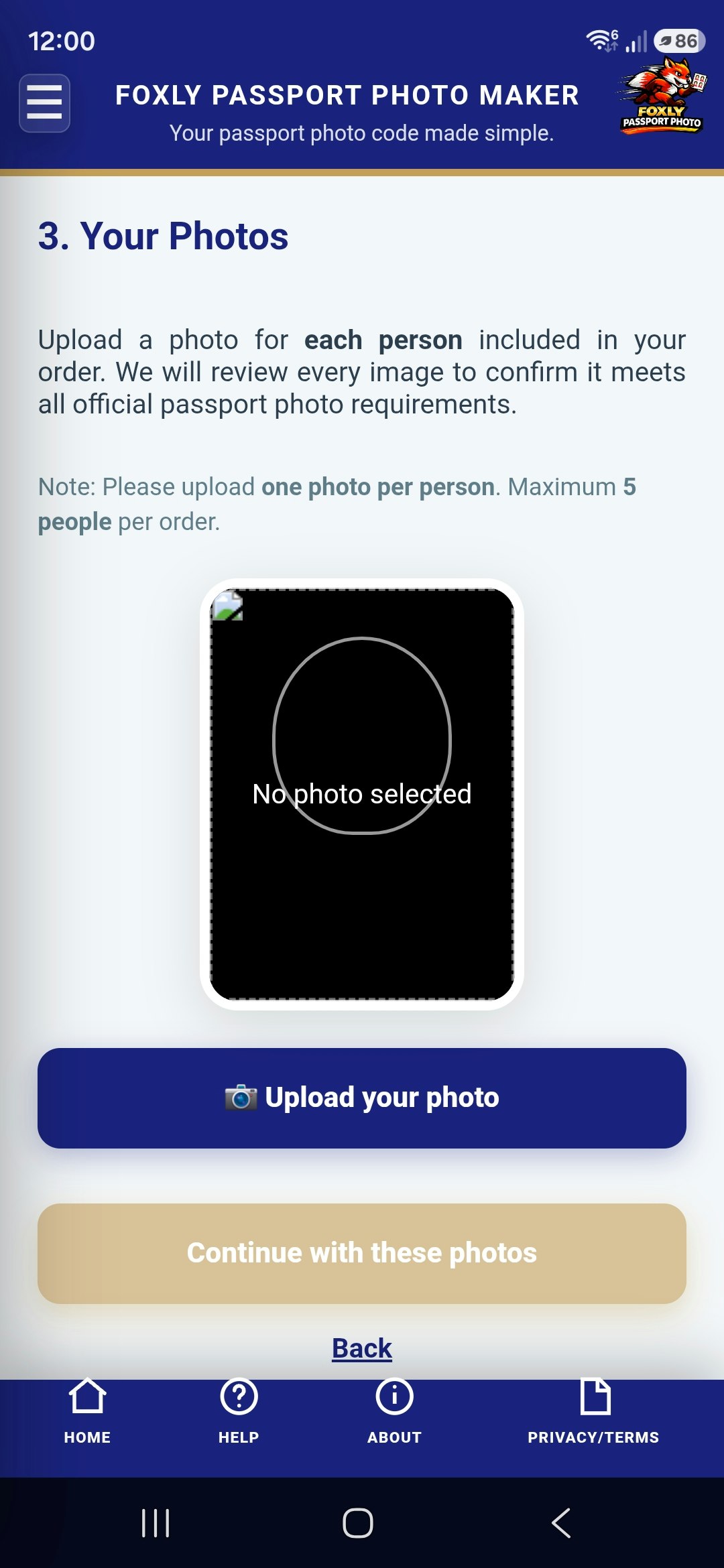 Foxly Passport Photo Maker gallery image