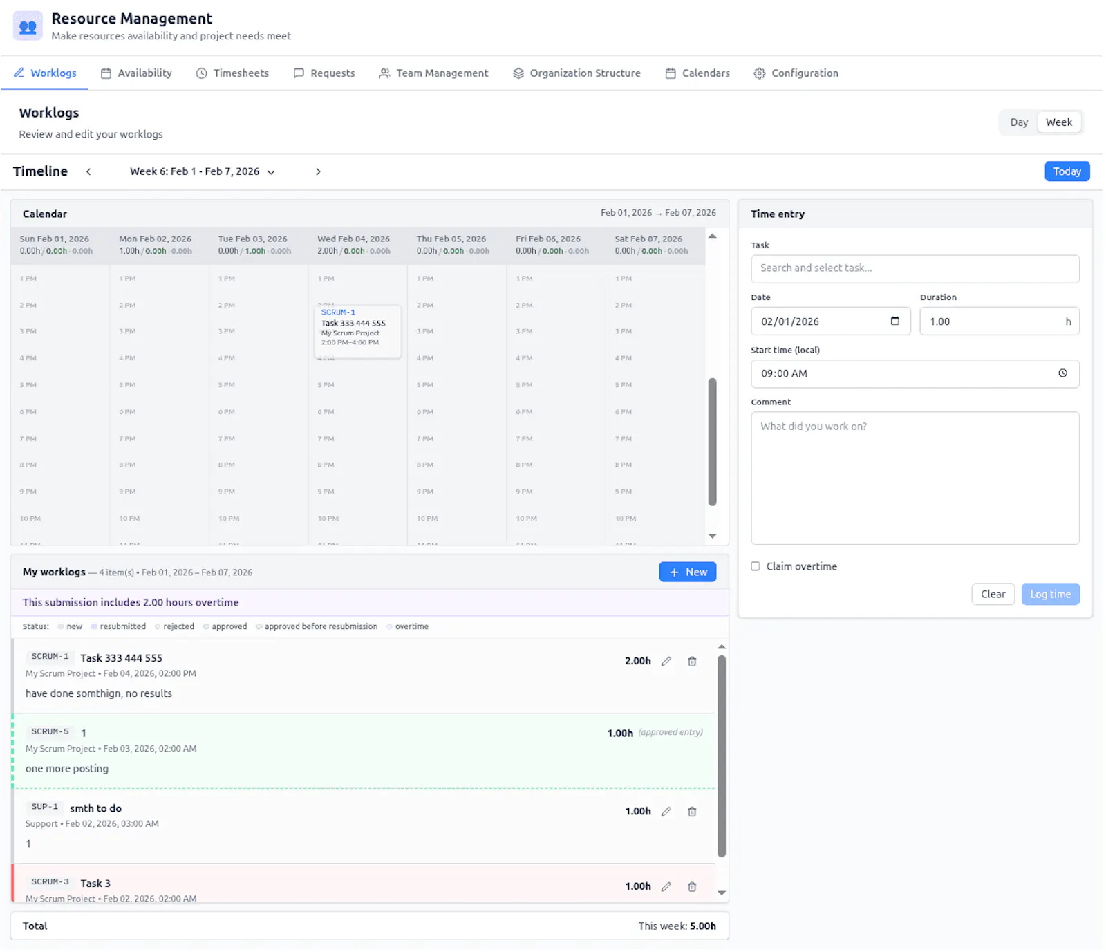Resource Management for Jira screenshot 4