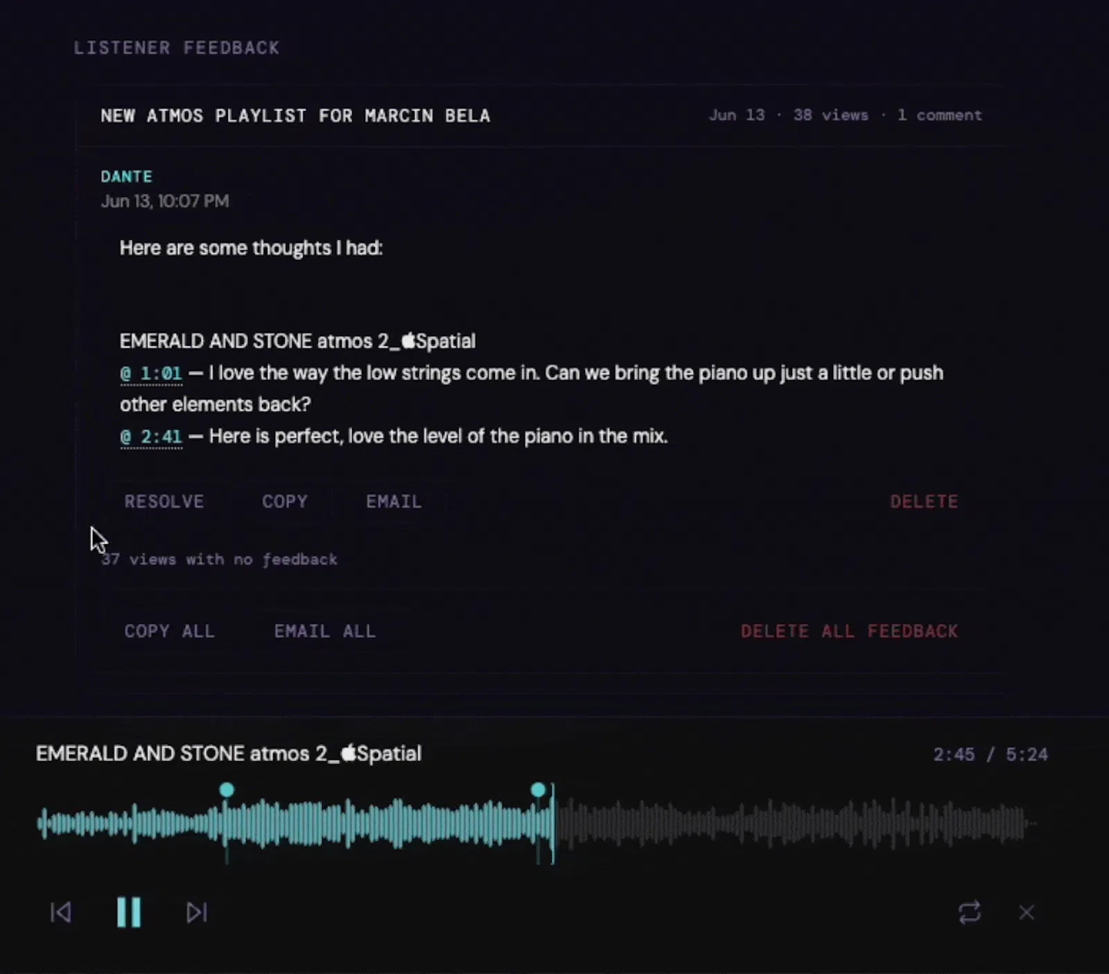 Tracklyst  screenshot 3