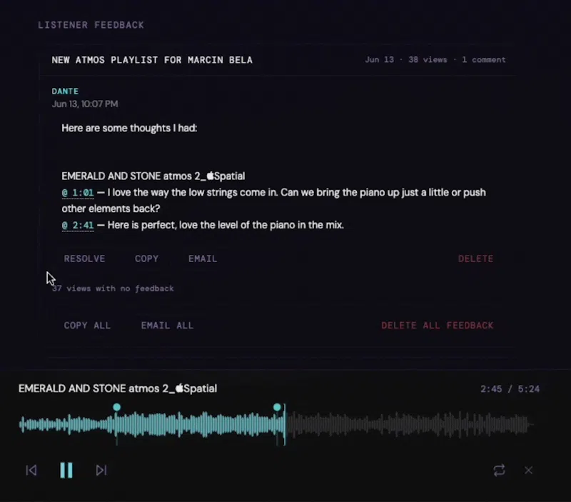 Tracklyst  screenshot 3