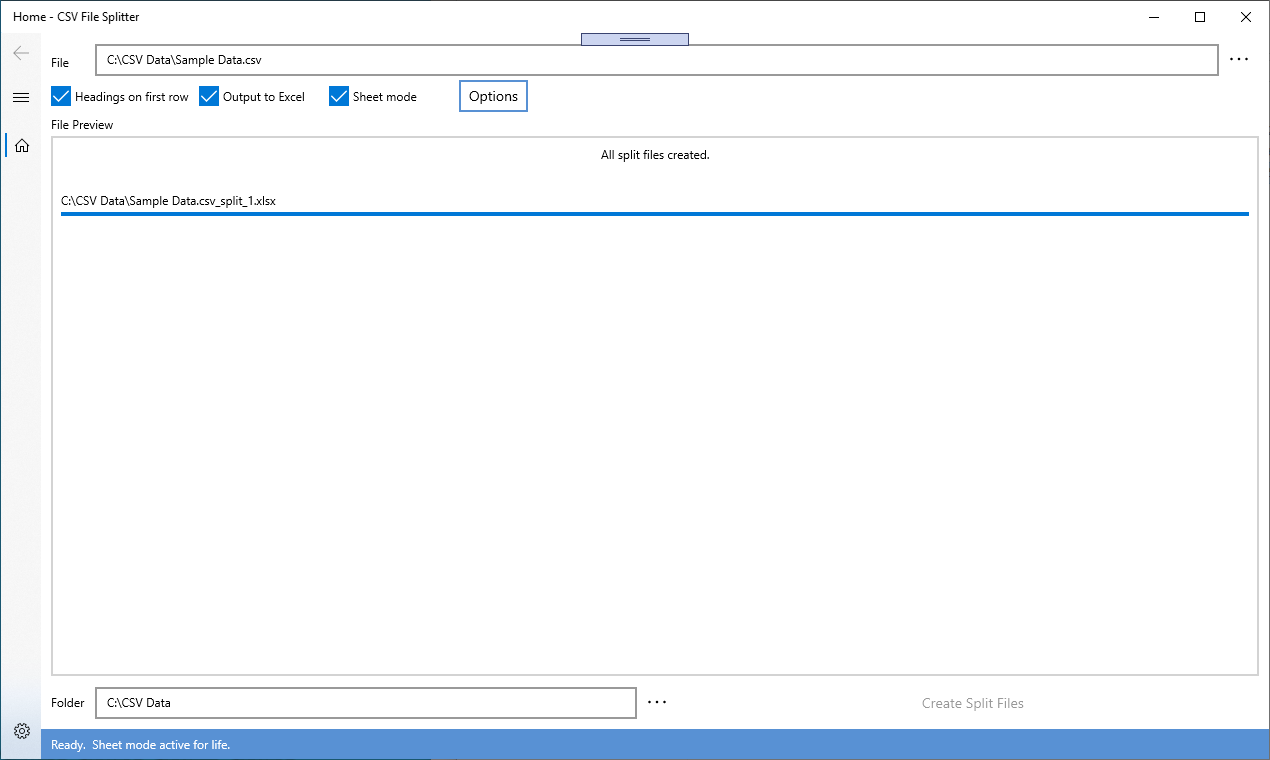 CSV File Splitter gallery image