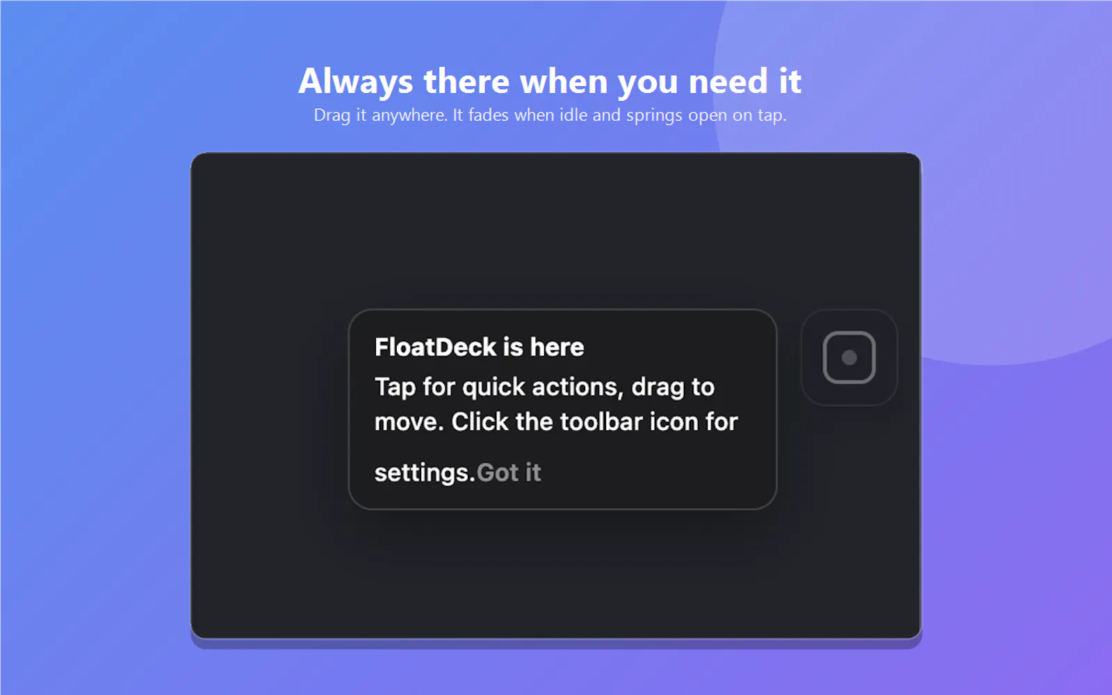 FloatDeck screenshot 1