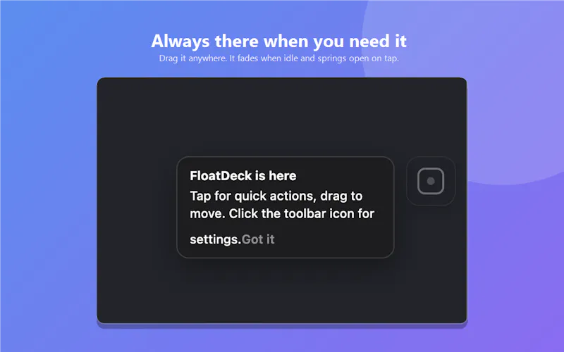 FloatDeck screenshot 1