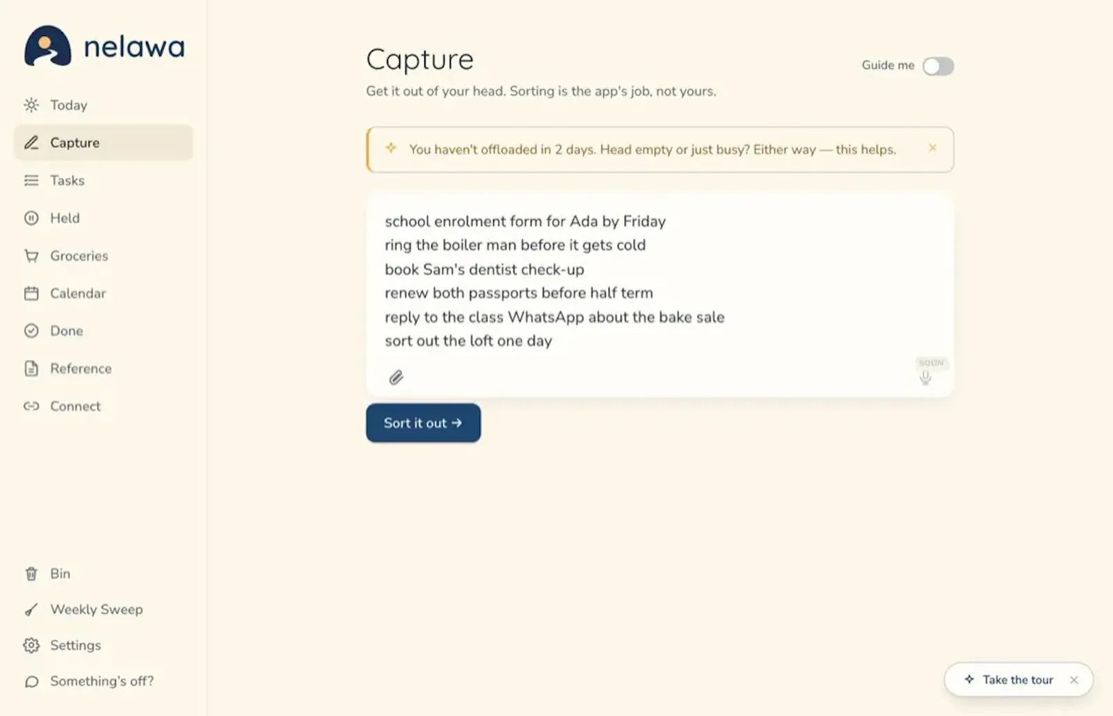 Nelawa screenshot 2