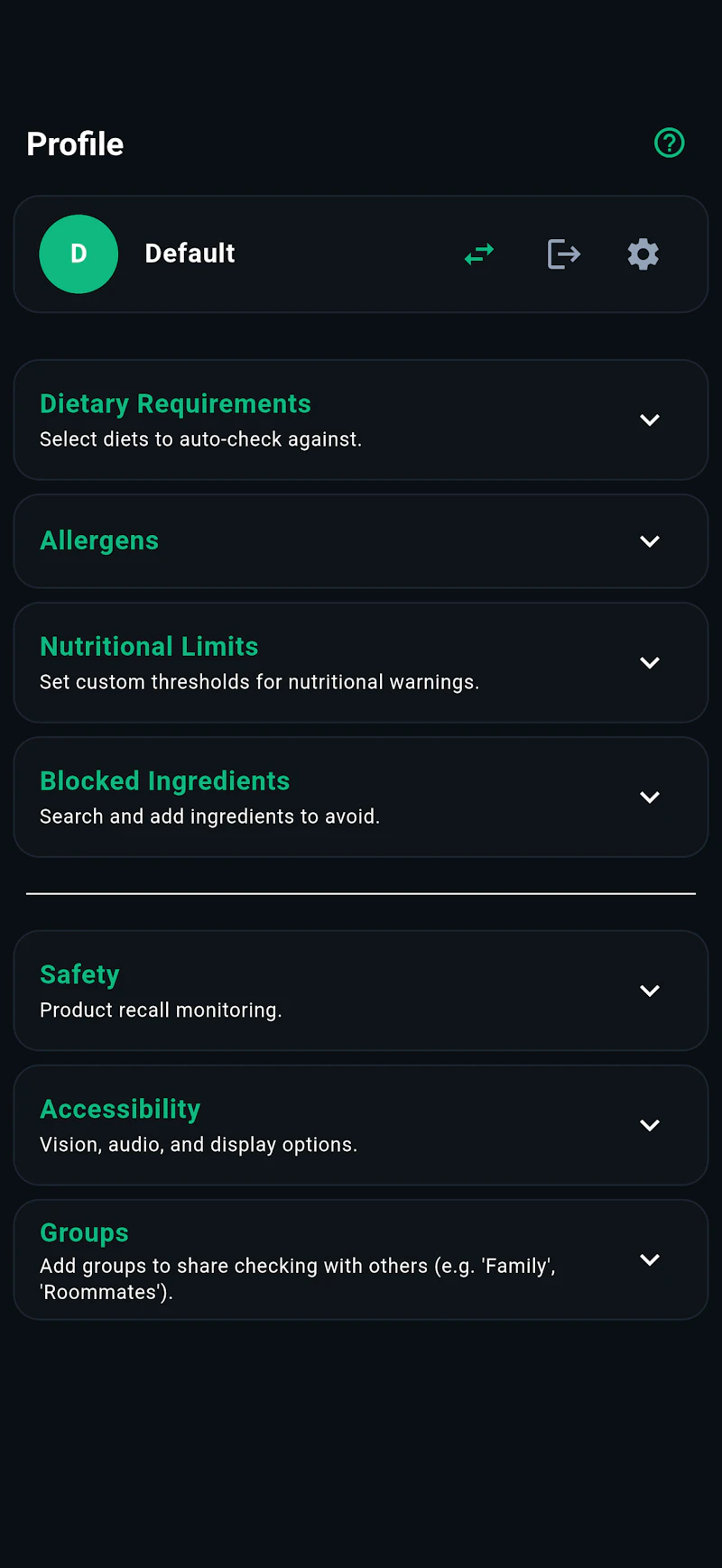 Skannist: The fast, private food scanner screenshot 5
