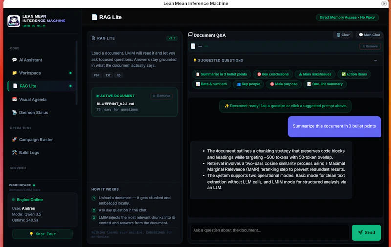 LMIM OS v2.1 'Tezcat · Sharpened screenshot 5