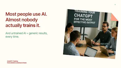 ChatGPT Training: From Generic to Genius gallery image