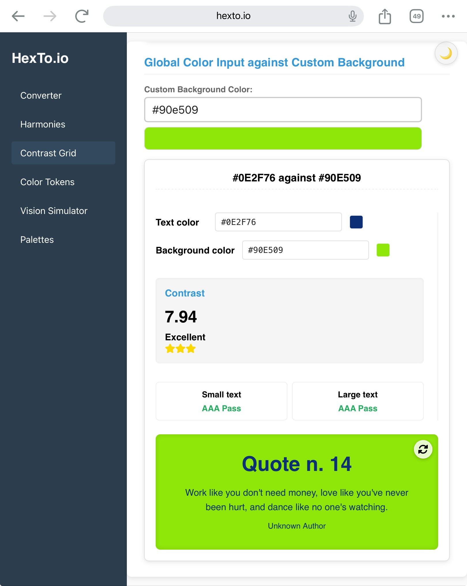 HexTo.io gallery image
