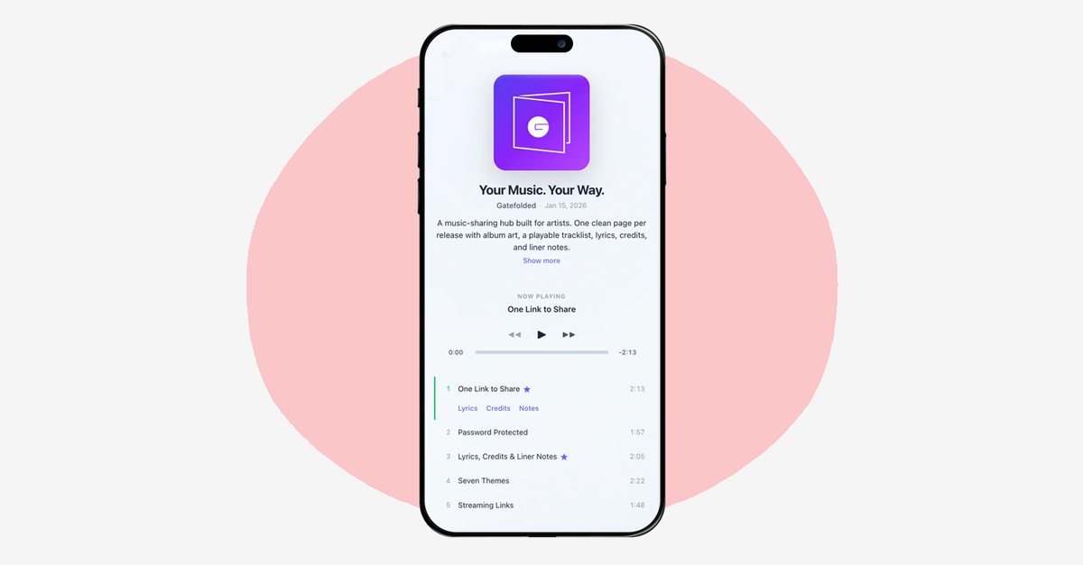 Gatefolded gallery image