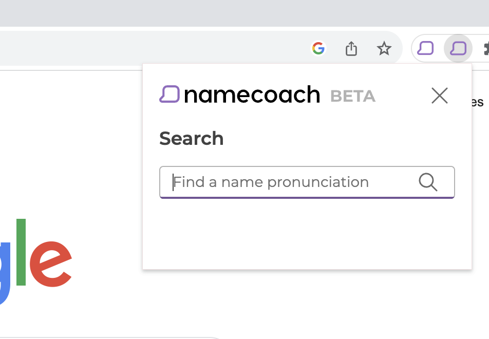 Namecoach Chrome Extension media 2