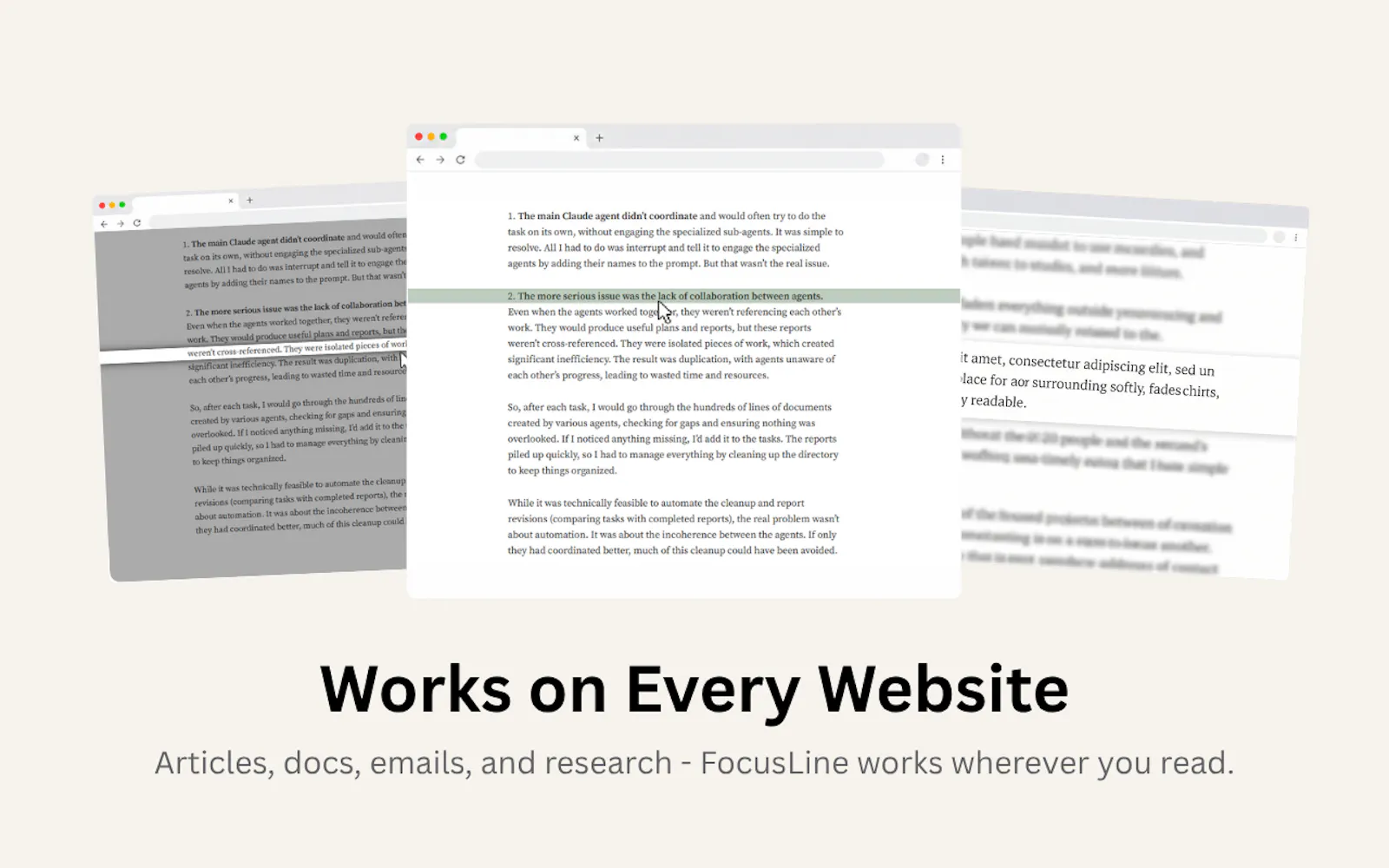 FocusLine – Reading Ruler & Line Reader screenshot 3