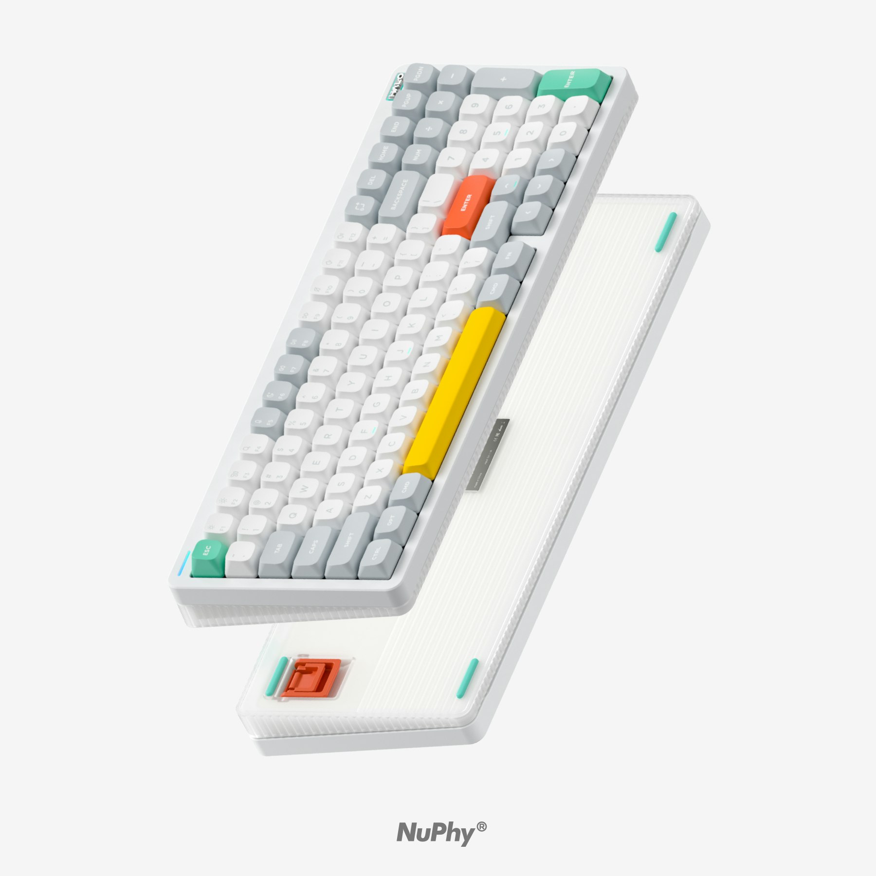 うなず - QMK/viaワイヤレスメカニカルキーボードメディア3