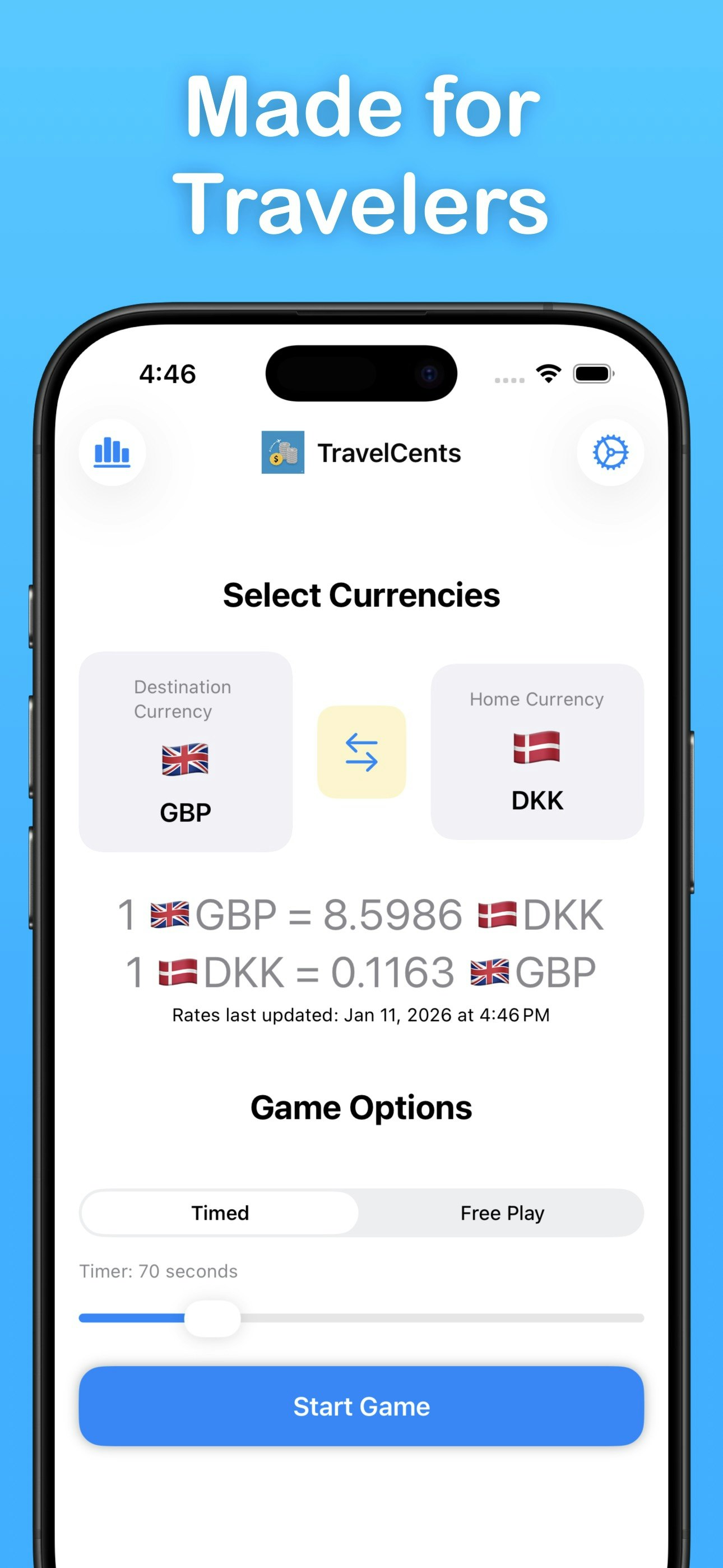 TravelCents: Currency Trainer