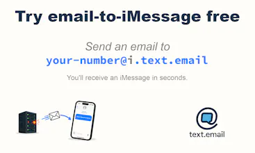 Email-to-iMessage gallery image