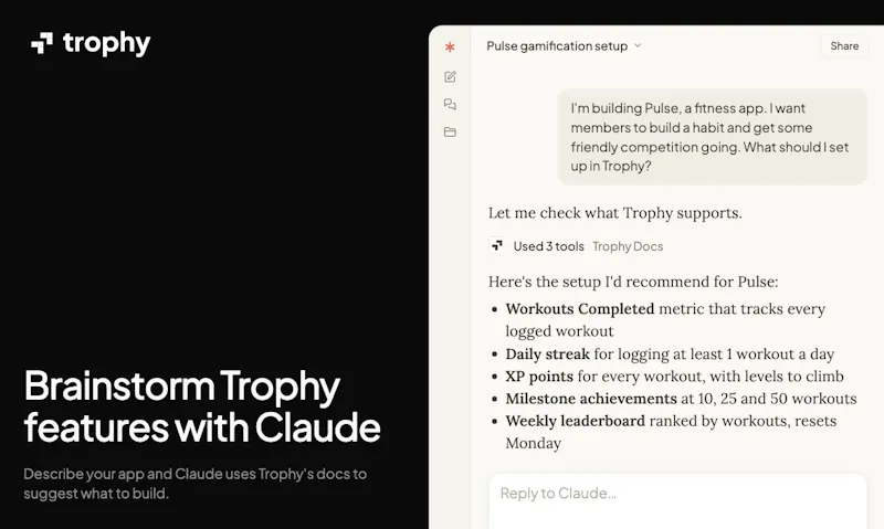 Trophy MCP Servers screenshot 3