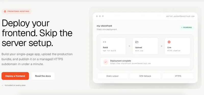PocketBase Cloud screenshot 9