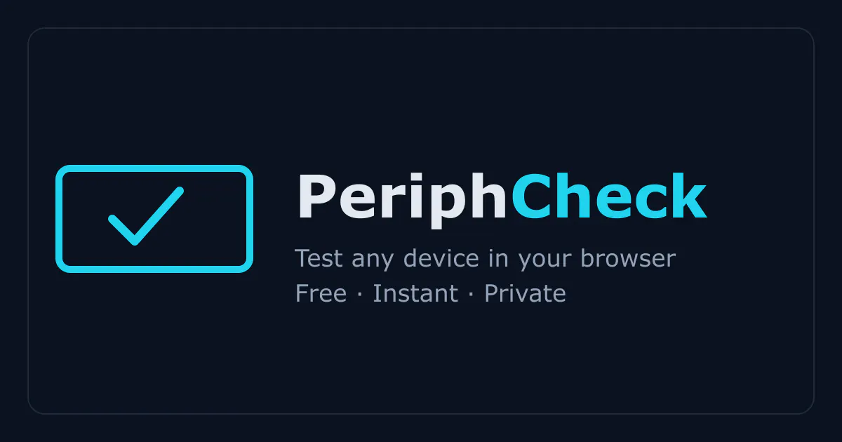 PeriphCheck gallery image