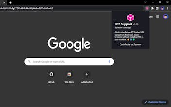 IPFS Support Extension gallery image