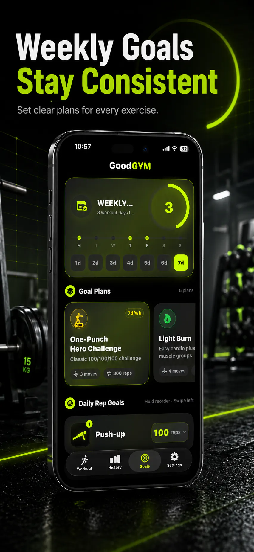 GoodGYM : AI rep counter gallery image