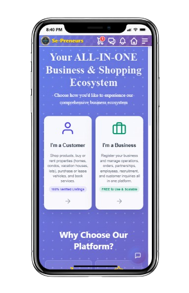 Média Se-Preneurs Alliance - Votre écosystème commercial et shopping tout-en-un. 7