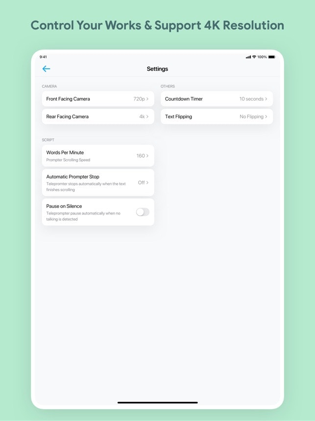 Teleprompter & Video Creator gallery image