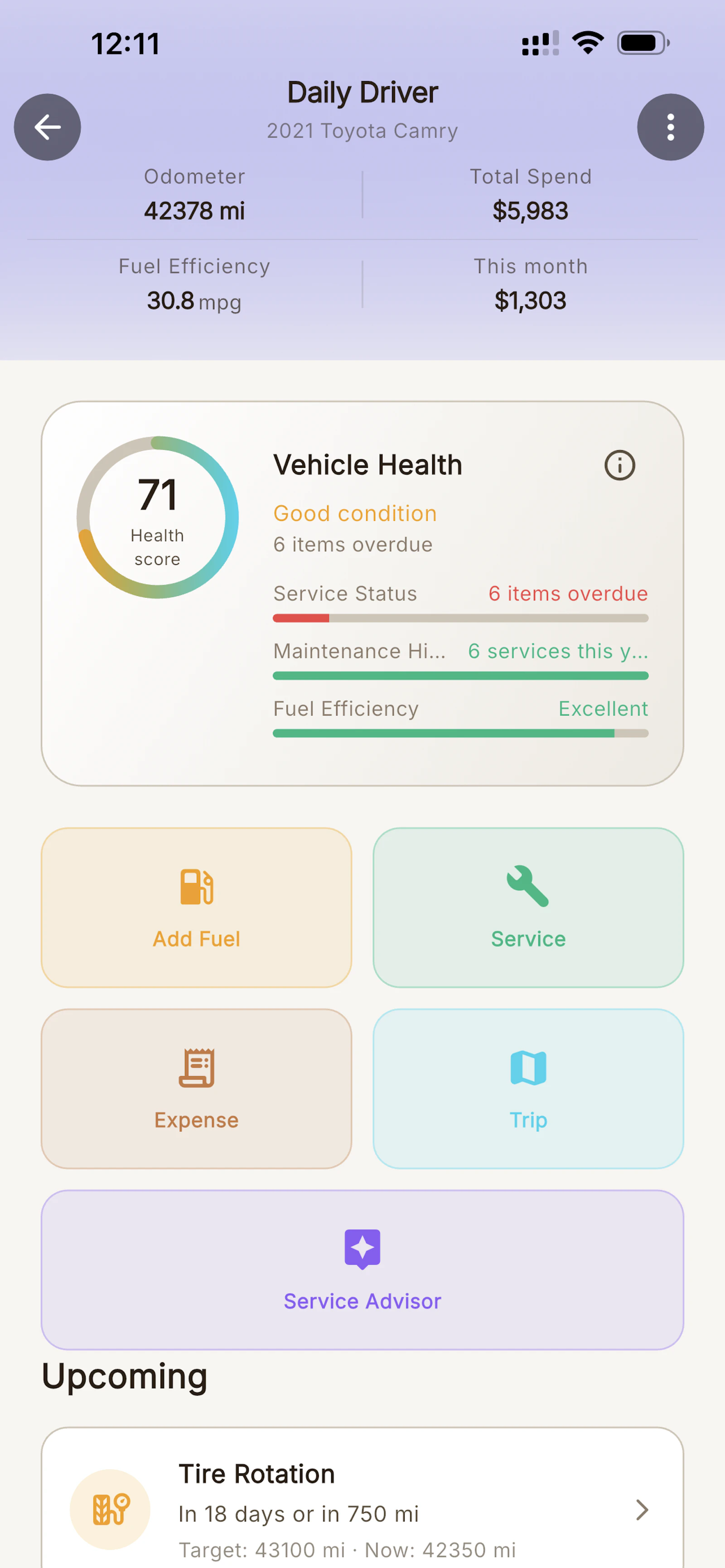 VehIQ: screenshot 2