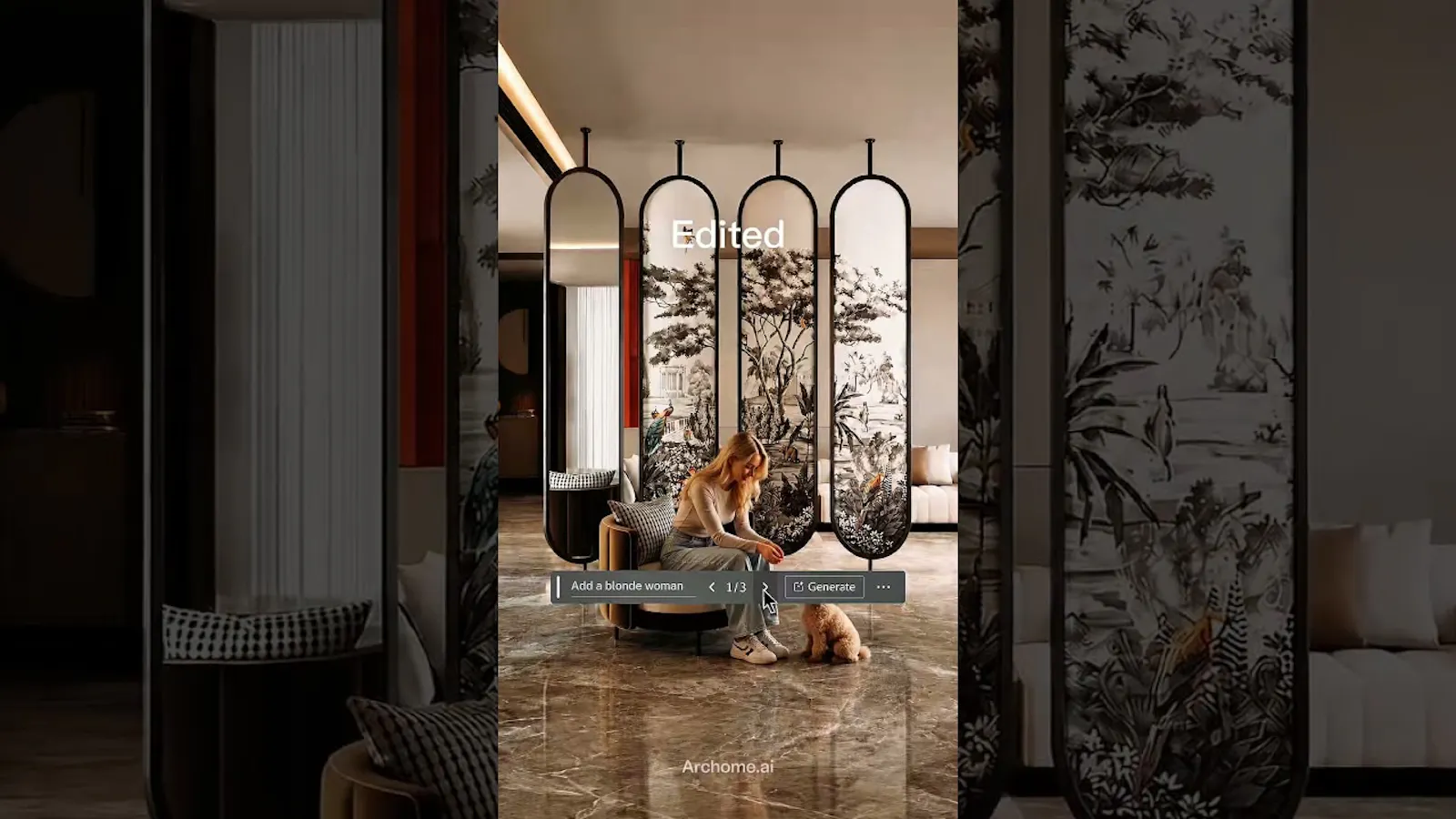 Archome AI screenshot 1 (video preview)