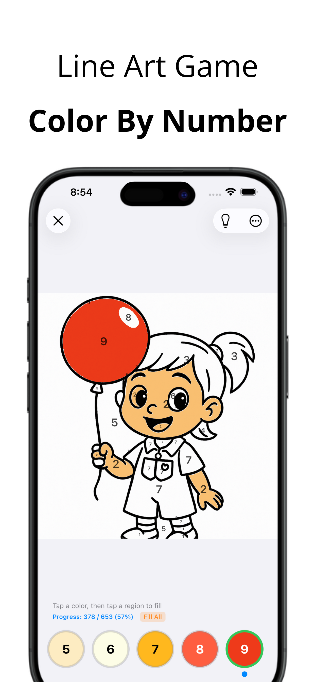 ColorPeach: Coloring Game Maker - Screenshot 2 showing product features and functionality