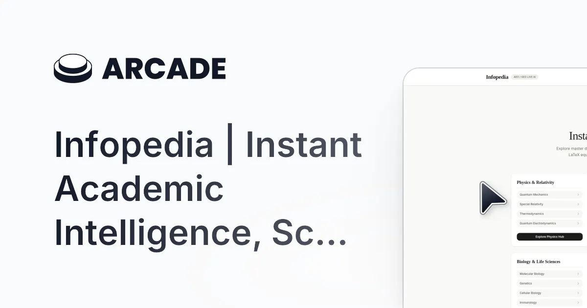 Infopedia | Academic Intelligence gallery image
